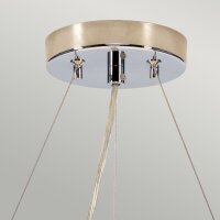Lampe à suspendre Abat-jour en tissu rond...