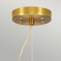 Lampe à suspendre tissu rond Ø86cm en...