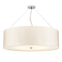 Suspension ronde Ø86cm Abat-jour tissu...