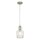 Lampe à suspendre verre métal vintage design Ø15cm E27