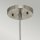 Lampe à suspendre verre métal vintage design Ø15cm E27