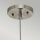 Lampe à suspendre verre métal design vintage Ø15cm E27 BALESIA