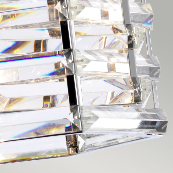 Lampe à suspendre Moderne Métal Cristal E27 BERSIVA