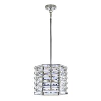 Lampe à suspendre Moderne Métal Cristal E27...