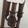 Lampe à suspendre Métal Vintage Rustique en laiton antique
