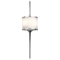 Applique Bade ARYA chrome L:20cm Lampe de salle de bain