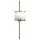 Applique salle de bain &eacute;tain L:17cm IP44 Lampe salle de bain ARYA