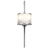 Applique murale salle de bain en chrome IP44 Lampe ARYA...