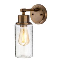 Lampe de salle de bain premium JUNIS en laiton Verre de...