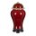 Pied pour lampe de table C&eacute;ramique 40 cm Rouge Classique E27