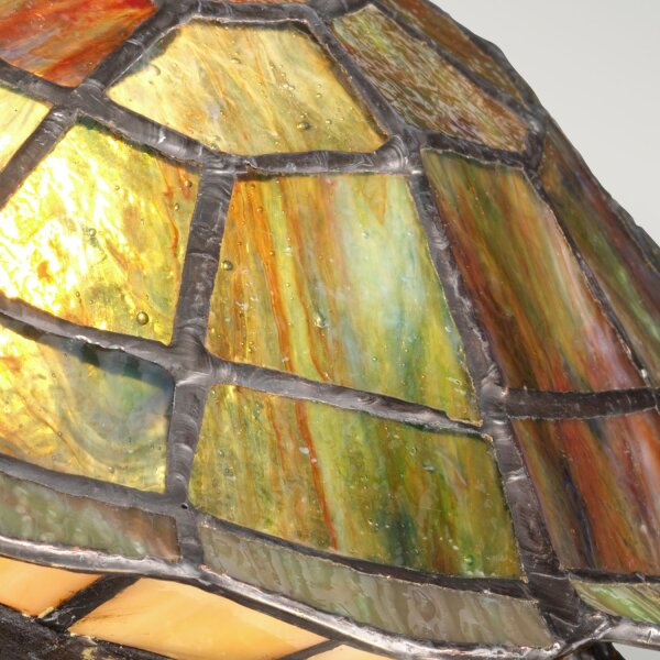 Tischlampe Glas Tiffany Stil Schildkröte dekorativ
