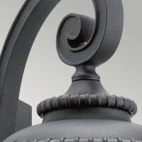 Lampe dextérieur Mur Cour Terrasse IP44 Noir E27...