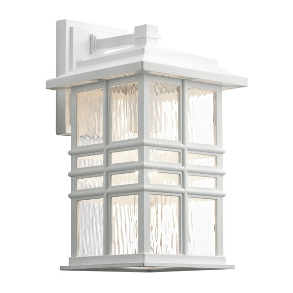 Lampe dextérieur Mur IP44 E27 Blanc Rustique Terrasse Maison