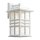 Lampe dextérieur Mur IP44 E27 Blanc Rustique Terrasse Maison