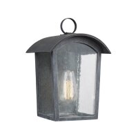 Applique extérieure Noir antique IP44 E27 Rustique...