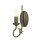 Applique rustique GOTICA 6 Noir Or Lampe