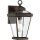 Lampe dextérieur Mur IP44 Rustique Métal Verre en Bronze E27