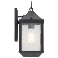 Applique extérieure Noir Aluminium IP44 Rustique