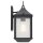 Applique extérieure Noir Aluminium IP44 Rustique