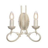 Applique murale GOTICA 6 Cr&egrave;me 2xE14 Lampe design