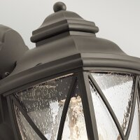 Lampe dextérieur IP44 en bronze antique E27...