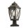 Lampe de socle jardin terrasse 46 cm IP44 en bronze antique