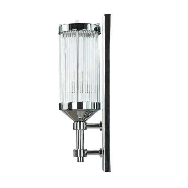 Applique de salle de bain chromée IP44 Lampe design ERVA