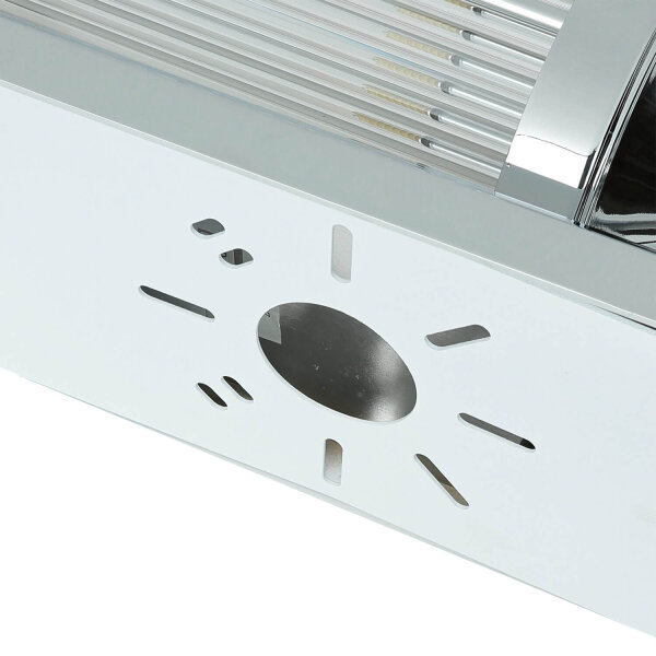 Applique de salle de bain chromée IP44 Lampe design ERVA