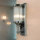 Applique de salle de bain chromée IP44 Lampe design ERVA