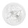 Plafonnier extérieur IP44 design vintage blanc entrée