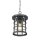 Suspension extérieure IP44 E27 Rustikal Noir antique