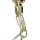 Suspension dextérieur laiton verre vintage design E27