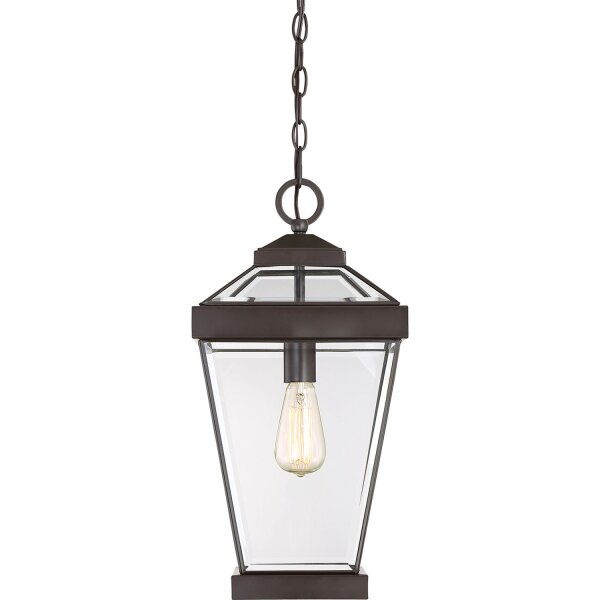 Lampe à suspendre extérieure E27 en bronze Vintage Rustique