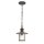 Lampe &agrave; suspendre ext&eacute;rieure en zinc antique Verre de pluie Maritim IP44