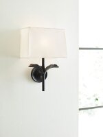 Applique intérieure Rustique Métal Tissu en...