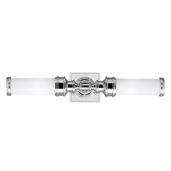Lampe de salle de bain pivotante IP44 avec LED chrome blanc miroir