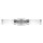 Lampe de salle de bain pivotante IP44 avec LED chrome blanc miroir