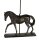 Support pour lampe de table cheval Résine en bronze antique 49cm