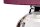 Lampe de table Rouge Gris E27 55,5 cm Verre Tissu Classique