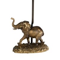 Socle pour lampe de table E27 en bronze antique...