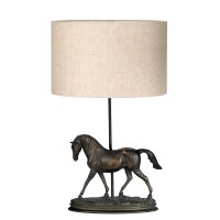 Lampe de table avec abat-jour Jute Résine en...