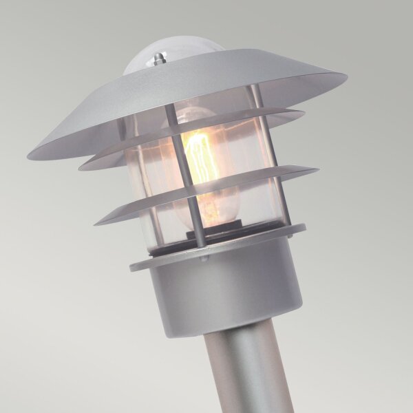 Lampe dextérieur acier inoxydable verre 100 cm Scandinave IP44 E27