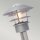 Lampe dextérieur acier inoxydable verre 100 cm Scandinave IP44 E27