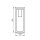Lampe dallée extérieure brun rouille 50 cm E27 IP44 SIGNI