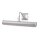 Lampe &agrave; tableau GAMBAR 3 L:36cm en chrome Lampe