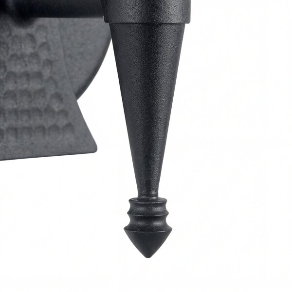 Applique murale CAMELOT 7 fer forgé noir Lampe