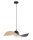 Lampe à suspendre E27 Noir Or Moderne Salon