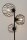 Lampadaire noir E27 163 cm métal salon