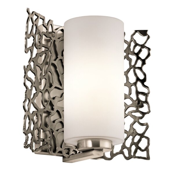 Applique RINA en étain blanc L:19cm Lampe moderne