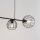 Lampe à suspendre E27 noir métal rétro design table à manger